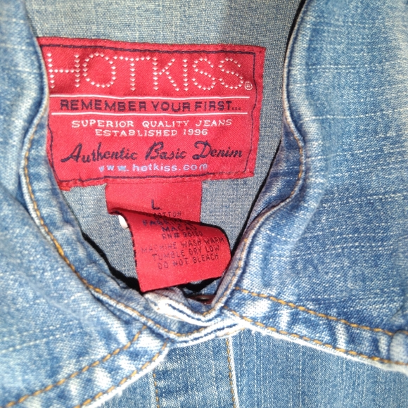 Vintage wemons large denim jacket very cool - Picture 6 of 7